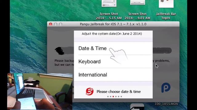 How to Jailbreak iOS 7.1-7.1.2 with Pangu! (Mac) смотреть онлайн