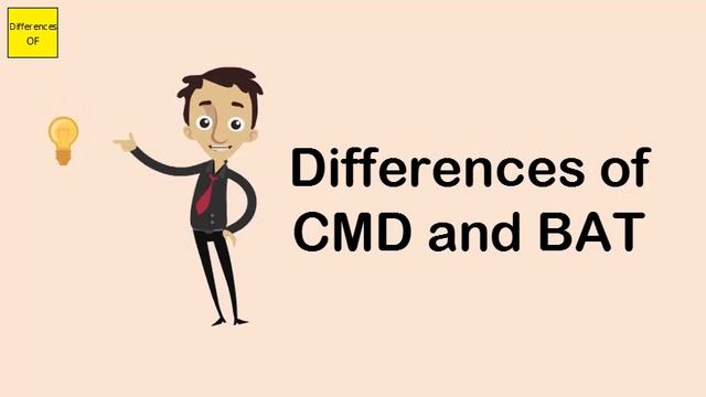 Differences of CMD and BAT смотреть онлайн