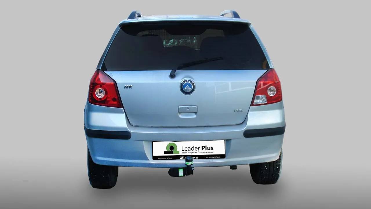 Установка фаркопа Leader G201-A. GEELY MK-CROS. смотреть онлайн