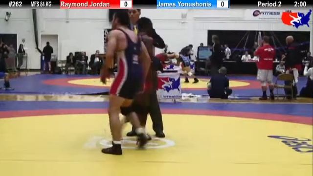 Schultz MFS 84 KG Champ. Round 2: Raymond Jordan (Sunkist Kids) vs. James Yonushonis (NYAC) смотреть онлайн