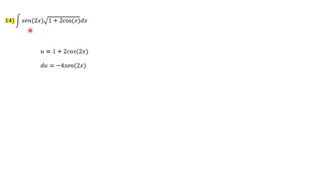 Ejercicio N° 014 de integral indefinida Análisis Matemático II Eduardo espinoza Ramos смотреть онлайн