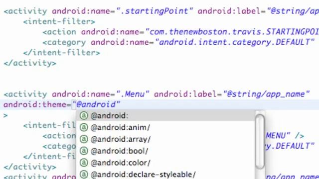 Android Application Development Tutorial   184   Stock Android SDK Themes