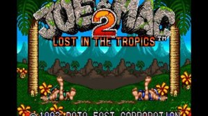 Intro-Demo - Joe & Mac 2: Lost in the Tropics (USA, SNES)