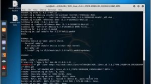 Kali 安裝無線網卡(Realtek RTL8812BU)