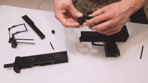 Оружие из Лего. Ингрэм Мак-10/11 Lego guns. Ingram MAC-10/11.