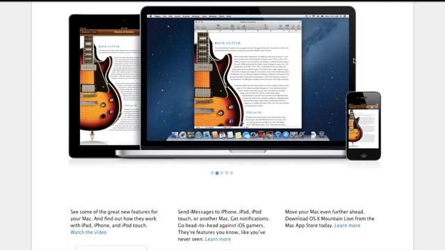 macOS Mountain Lion смотреть онлайн