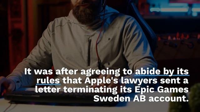 Apple terminates Epic Games developer account calling it a ‘threat’ to the iOS ecosystem