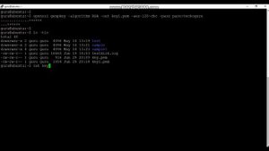 OpenSSL private key generation in Ubuntu | RSA,EC Parameters