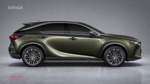 Lexus RX 2023 Обзор Интерьер Двигатели Комплектации RX 350RX 450h+RX 500 f sport performance