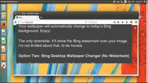 How to Use Bing’s Background of the Day as Your Ubuntu Wallpaper