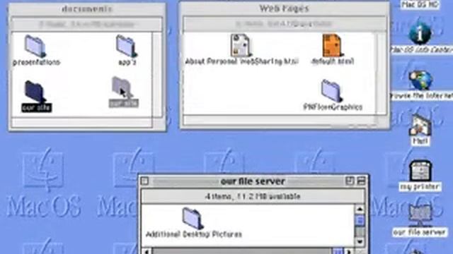 Mac OS 8 Demo CD Videos - Drag Indicators смотреть онлайн