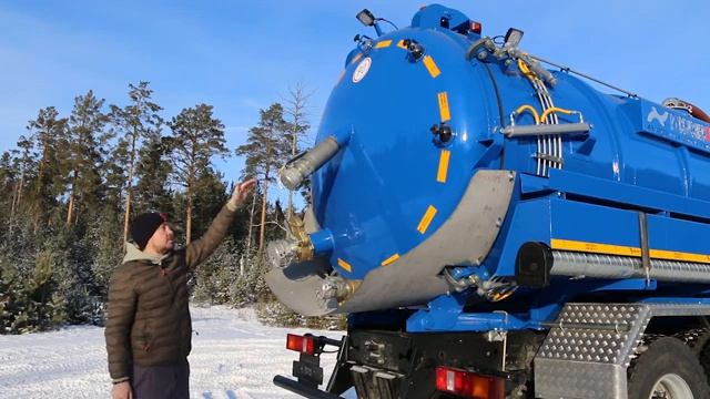 Илососная машина МВС-14 МАЗ-6312-26 САМСОН