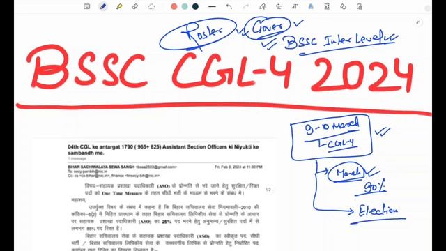 BSSC CGL-4 2024🧿 | Latest Update | ASO Total Seat?💯 | Notification Date?🔥 | #bssccgl4 #bssc 🔥🔥🔥