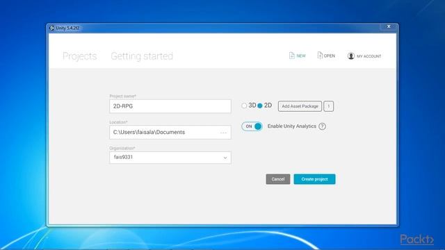 Unity 5.x Game Development Projects : Role-Playing Games and Getting Ready | packtpub.com