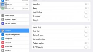 The invert colour feature in ios devices