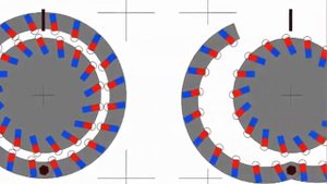 магнитный двигатель 1