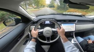 Jaguar F-Pace 2.0 P400e PHEV | POV Test Drive #028