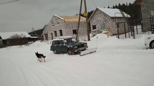 Отвал для снега ваз 2104