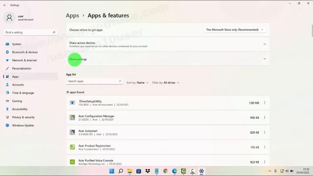 Windows 11 Home : How to turn on or off Windows Terminal App execution aliases смотреть онлайн