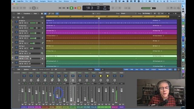 Mixing Drum Stems in Logic Pro смотреть онлайн
