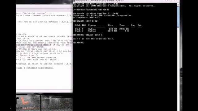 How to make pendrive bootable using cmd in few minutes for windows 7 32bit смотреть онлайн