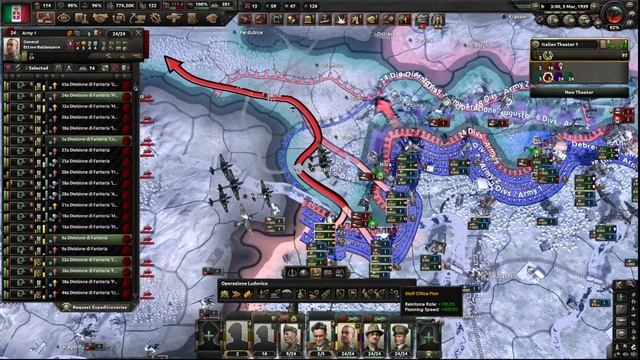 Heart of iron 4 Roadto56 : Italy Roman Empire EP 1 смотреть онлайн