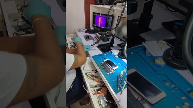 iPhone 6s plus temperature high on screen ..wifi ic issue смотреть онлайн