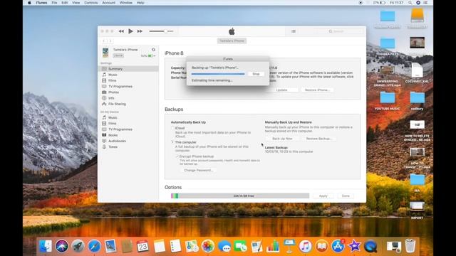 HOW TO BACK UP IOS 11 WITH ITUNES ON MAC OR PC смотреть онлайн