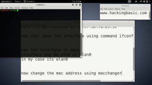 mac address changing in kali linux | macchanger tool in kali linux | changing mac address