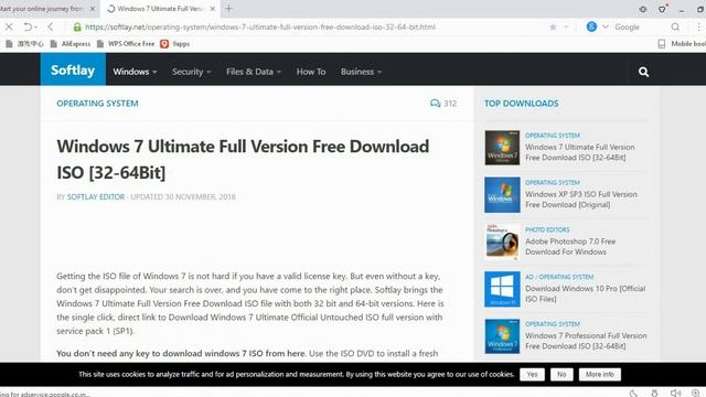 How to Download Window 7 ISO fIle