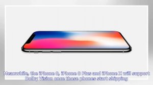 Breaking News | Iphone x among apple’s first devices getting  hdr