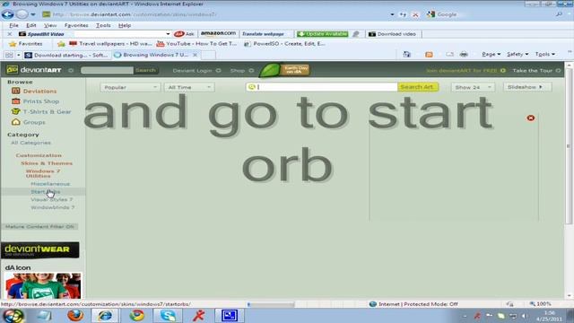 how to change window 7 orb pak (HD) смотреть онлайн