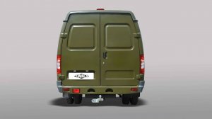 Установка фаркопа T-GAZ-12F / FC     ТСУ для  2705 Газель Бизнес
