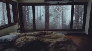 Звуки дождя для сна и отдыха - Дождь и гром за окном ► 3 часа