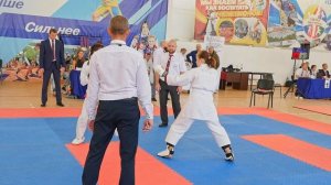 Каратэ шотокан. Кумитэ сёбу-санбон. Первенство Краснодарского края по всестилевому каратэ.