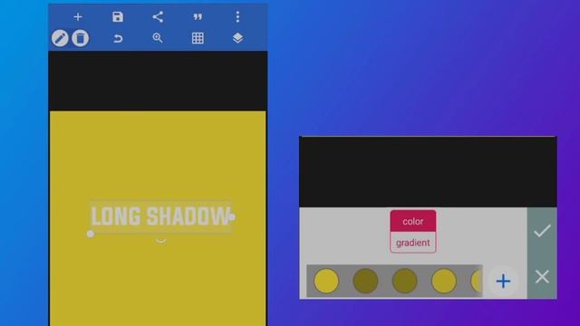 How To Make Long Shadow Text Effect On Pixellab, Android/mobile (easiest way) смотреть онлайн