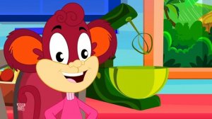 Space Race Song | Monkey Nursery Rhymes & Children Songs | Kids Videos