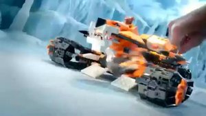Lego Legends of Chima 2015 Tiger's Mobile Command Claw Driller Commercial