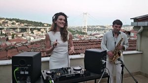 Ezgi Tasceviren | Terrace Sessions II Deep, Chill House DJ Set feat. Live Saxophone