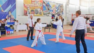 Каратэ шотокан. Кумитэ сёбу-санбон. Первенство Краснодарского края по всестилевому каратэ.