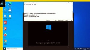 How to fix Scanning and Repairing drive C || how to fix scanning and repairing drive c windows 10