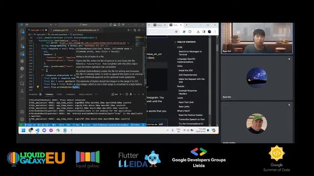 Using AI voices for Liquid Galaxy apps