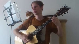 Пачка сигарет (Кино) - Фингерстайл на гитаре ноты+табы