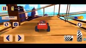 Monster truck race , monster jam,3D Android phone games