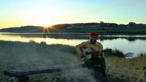 Крестоходец Владимир Соколов на реке Синячиха