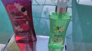 DREAMY POMEGRANATE OR APPLE BLOSSOM? Which to snag & whichto 4get about😍🥰🥰#bodymist #pomegranate