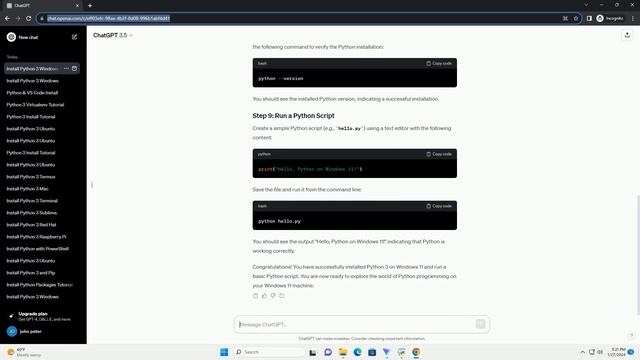 install python 3 windows 11 смотреть онлайн