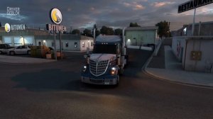 INTERNATIONAL LoneStar 8x4 Midlift - Cables Transport - American Truck Simulator