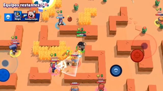 💜MAC 205💜 Brawl Star modo supervivencia 😬 смотреть онлайн