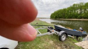 Подъем лодки с воды за 1 мин не загоняя прицеп в воду